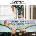 KINGSTON SLUMBER 2in1 Single Metal Bunk Bed Frame, with Modular Design, Matte White - Image 6