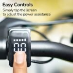 VALK Shuttle 5 Electric Folding Bike, Gen II, 20" Tyres, Shimano 7-Speed, Dark Grey - Image 5