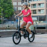 VALK Shuttle 5 Electric Folding Bike, Gen II, 20" Tyres, Shimano 7-Speed, Dark Grey - Image 6