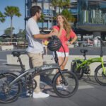 VALK Shuttle 5 Electric Folding Bike, Gen II, 20" Tyres, Shimano 7-Speed, Dark Grey - Image 10