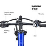 VALK Vortex 3 Electric Bike, Medium Frame Mountain ebike, Blue - Image 7
