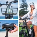 VALK Electric Fat Tyre Tricycle, 500W, Throttle, Hydraulic Disc Brakes, Alloy Frame, Suspension, Black - Image 6