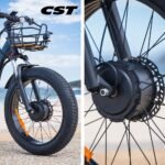 VALK Electric Fat Tyre Tricycle, 500W, Throttle, Hydraulic Disc Brakes, Alloy Frame, Suspension, Black - Image 8