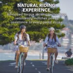 Valk Laneway 5 Vintage Electric Bike, Torque Sensor equipped eBike, Medium, White - Image 4