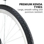 Valk Laneway 5 Vintage Electric Bike, Torque Sensor equipped eBike, Medium, White - Image 6