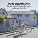 Valk Laneway 5 Vintage Electric Bike, Torque Sensor equipped eBike, Medium, White - Image 7