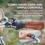 Valk Laneway 5 Vintage Electric Bike, Torque Sensor equipped eBike, Medium, White - Image 8