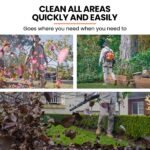 MTM 30CC Backpack Petrol Leaf Blower 2 Stroke Commercial Garden Yard Outdoor - Image 5