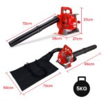 Baumr-AG Petrol Leaf Blower Vacuum 4 Stroke - Vac Garden Commercial Hand Outdoor - Image 5