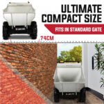 BAUMR-AG Mini Dumper Power Wheel Barrow Tracked Motorised Petrol Powered Wheelbarrow - Image 5