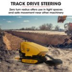 BAUMR-AG 10HP Wheelbarrow Dumper Motorised Ride On Wheel Borrow, 306CC Petrol Engine 500kg Capacity - Image 9