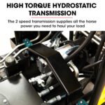 BAUMR-AG 10HP Wheelbarrow Dumper Motorised Ride On Wheel Borrow, 306CC Petrol Engine 500kg Capacity - Image 10