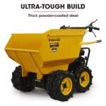 Baumr-AG 6 Wheel Motorised Wheelbarrow Dumper, Briggs & Stratton CR950 Petrol Engine, 500kg Capacity - Image 4