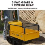 Baumr-AG Motorised Tracked Wheelbarrow Dumper, Briggs & Stratton CR950 Petrol Engine, 300kg Capacity - Image 8