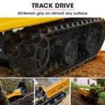 Baumr-AG Motorised Tracked Wheelbarrow Dumper, Briggs & Stratton CR950 Petrol Engine, 300kg Capacity - Image 10