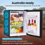 GECKO 70L Portable Bar Fridge and Freezer 12V/24V for Camping, Caravans, Black - Image 7