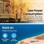 GECKO 70L Portable Bar Fridge and Freezer 12V/24V for Camping, Caravans, Silver - Image 6