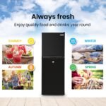 GECKO 125L Portable Upright Fridge, 12V/24V for Motorhome, Caravan, Black - Image 7