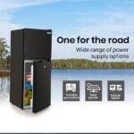 GECKO 125L Portable Upright Fridge, 12V/24V for Motorhome, Caravan, Black - Image 11