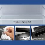 GECKO 125L Portable Upright Fridge, 12V/24V for Motorhome, Caravan, Black - Image 13