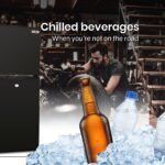 GECKO 125L Portable Upright Fridge, 12V/24V for Motorhome, Caravan, Black - Image 16