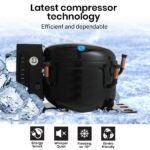 GECKO 125L Portable Upright Fridge, 12V/24V for Motorhome, Caravan, Silver - Image 7