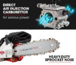 Baumr-AG 25CC Petrol Chainsaw Arborist 10 Bar Tree Pruning Garden Chain Saw - Image 7