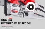 BAUMR-AG Petrol Commercial Chainsaw 24 Bar E-Start Chain Saw Top Handle Pruning - Image 4