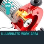 Baumr-AG Chainsaw Sharpener 350W Alloy Chain Saw Electric Grinder Bench Tool - Image 4