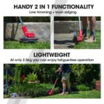 BAUMR-AG 20V Cordless Line Trimmer Electric Whipper Snipper & Leaf Blower Combo Kit Battery Charger - Image 2