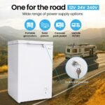 GECKO 100L Portable Chest Freezer, 12V/24V/240V for Motorhome and Caravan, White - Image 4