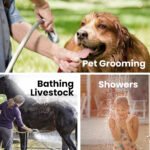 Thermomate Portable Gas Outdoor Camping Hot Water Heater System, with 12V Pump, Shower Head, Black - Image 10