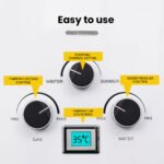 Thermomate Portable Gas Outdoor Camping Hot Water Heater System, with 12V Pump, Shower Head, White - Image 4