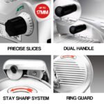 EuroChef Commercial 10 Meat Slicer Food Cutting Machine Electric Deli Shaver - Image 5