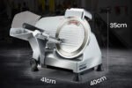EUROCHEF 8 Inch Commercial Meat Slicer 280W Electric Food Cutting Machine, Deli Shaver Cutter 200mm - Image 2