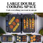 EUROCHEF EUC-CG7 Smart Multi Contact Grill Sandwich Panini Press Maker Fast Cafe Style - Image 7