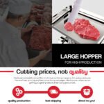 EUROCHEF Meat Grinder Mincer Food Commercial Electric Machine Chopper Shredder - Image 9