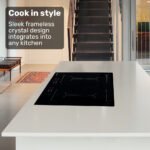 EuroChef 60cm 4 Zone Induction Cooktop, 7200W Electric, Dual Link Bridged Zone Hobs, Touch Controls - Image 4