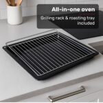 EuroChef 60cm Stainless Built-in 70L Grill 8 Function Fan Forced Electric Wall Oven - Image 7