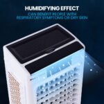 POLYCOOL 35L 220W Portable Evaporative Air Cooler 24 Hour Timer 4 in 1 Cooling Fan w/ Remote - Image 8