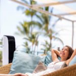 POLYCOOL 8L Portable Evaporative Air Cooler 24 Hour Timer 4 in 1 Cooling Fan - Image 3