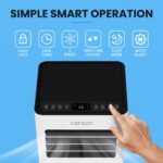 CARSON 2.05kW Portable Air Conditioner, with Fan & Dehumidifier Mode, Remote Control, 24hr Timer, Sleep Mode - Image 3