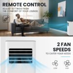CARSON 2.05kW Portable Air Conditioner, with Fan & Dehumidifier Mode, Remote Control, 24hr Timer, Sleep Mode - Image 6