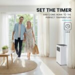 CARSON 2.05kW Portable Air Conditioner, with Fan & Dehumidifier Mode, Remote Control, 24hr Timer, Sleep Mode - Image 9