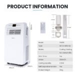 CARSON  2.9kW Reverse Cycle Portable Air Conditioner and Heater, with Dehumidifier, Cooling and Heating AC - Image 2