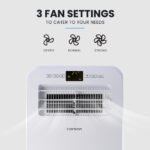 CARSON  2.9kW Reverse Cycle Portable Air Conditioner and Heater, with Dehumidifier, Cooling and Heating AC - Image 7