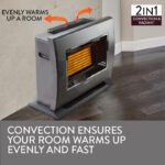 BROMIC Supaheat II Natural Gas Indoor Room Heater Portable Floor Flueless - Image 5