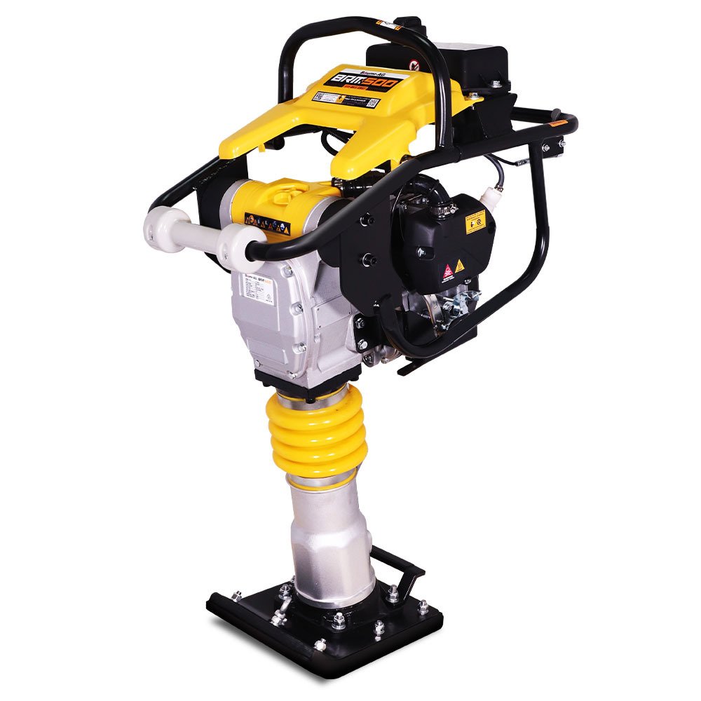 V219-COMRMRBML5CA-225750-00.jpg BAUMR-AG BRM-500 64KG Petrol Tamper Rammer Vibratory Plate Compactor, Lightweight, for Soil Sand Gravel Asphalt - Image 1