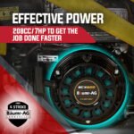 BAUMR-AG 111kg 400x545mm 7.0HP Plate Compactor, Sprinkler System (BCX-800) - Image 6