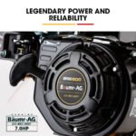 Baumr-AG 80kg Tamper Rammer Compactor - Wacker Petrol 7HP Packer Jack Plate - Image 2